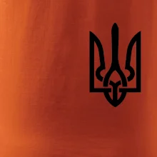 Ukrajina trojzubec prsník