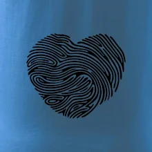 Odtlačok prsta srdce Odtlačok prsta srdce