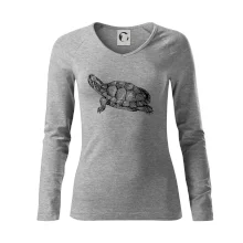 Ceruzkou kreslená korytnačka