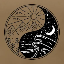 Yin & Yang hory a moře