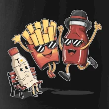 Súboj o hranolky kečup tatárka