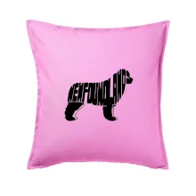 Novofundlandský pes - nápis v tele