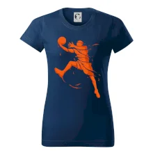 Basketball player splash