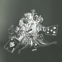 Poker skica Poker skica