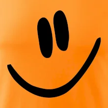 Emoji bez obrysu - usmev