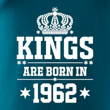 Kings are born in 1962