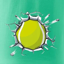 Tenisová loptička v triku