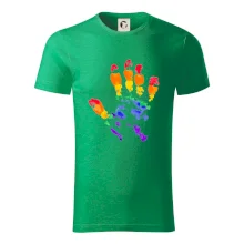 LGBT hand print