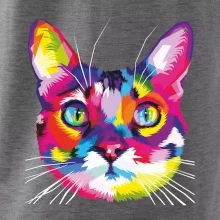 Mačka dúhová hlava