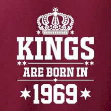 Kings are born in 1969