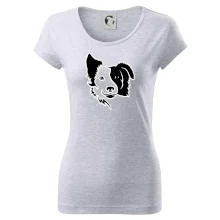 Border kólia obrys hlavy