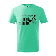 Čiernobiela holka, ktorá miluje knihy - holka - Vaše meno