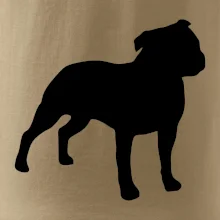 Americký stafordšírsky teriér Na prsníku