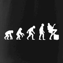 Evolúcia gitarista - noha na kombe