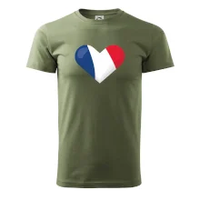 Francúzska vlajka srdca