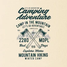 Camping Adventure Mountain hiking