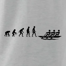 Evolúcia veslovanie 3 ľudia