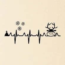 EKG Vianoce Vločky a sob