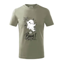 Buu ale milo - roztomilý duch čiernobiely