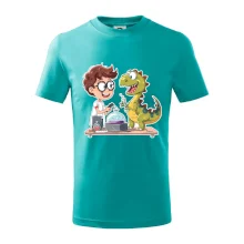 Chemik a dinosaurus - chlapec / holka