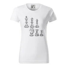 Šachové figúrky kreslené