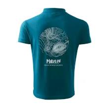 Mikulov - vrstevnice v kruhu