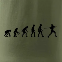 Evoluce hod oštěpem Evoluce hod oštěpem