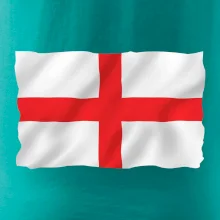 Anglická vlajka vejúca