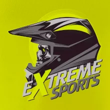 Motocross extreme sports helma