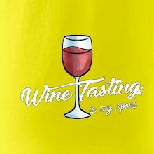 Wine tasting is my sport