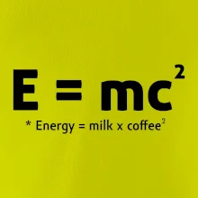 e = mc2 - coffee milk e = mc2 - coffee milk
