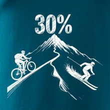 Narodeniny cyklista a lyžiar 30