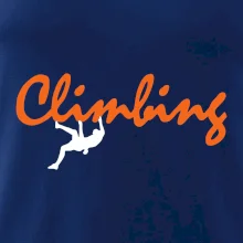 Climbing písací text Climbing písací text