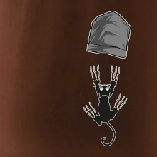 Mačka vypadla z vrecka