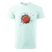 Americký futbal lopta v triku