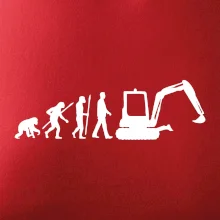 Evolúcia bager malý Evolúcia bager malý