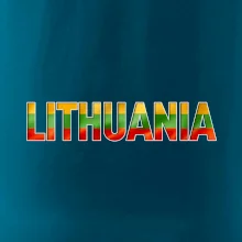 Lithuania - nápis vlajka Lithuania - nápis vlajka
