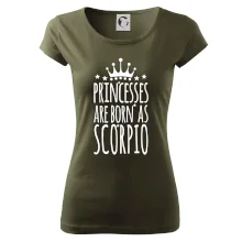 Princesses are as born as Scorpio - Škorpión Princesses are as born as Scorpio - Škorpión