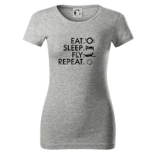 Eat sleep fly repeat Eat sleep fly repeat