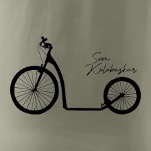 Som kolobežkár veľké a malé koleso