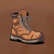 Turistická narodeninová topánka 55