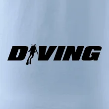 Diving nápis potápač