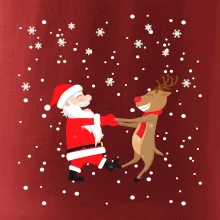 Tancujúci Santa a sob