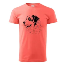 Bernský salašnícky pes čierna kresba