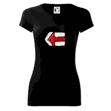 Párová turistická značka  červená Párová turistická značka  červená