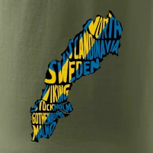 Mapy - názvy miest - Švédsko