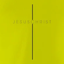 JesusChrist nápis v kríži JesusChrist nápis v kríži