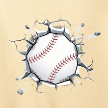 Baseball lopta v triku