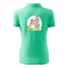 Veľkonočný zajačik tulipány