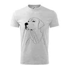 Labrador čierna kresba